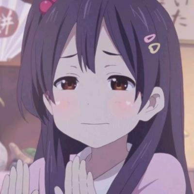 9张不同表情的可爱动漫女生头像，软萌感拉满