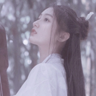 24张清冷伤感古风女头 氛围感拉满的淡雅QQ头像合集