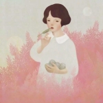 9张清新治愈的手绘女生头像 简约文艺感拉满