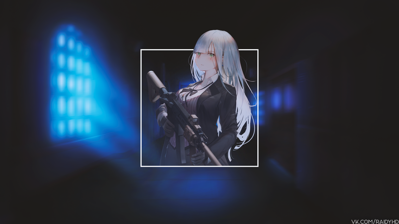 少女前线HK416高清壁纸合集 画中画风格拉满