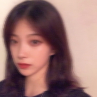 24张高清好看的真人模糊女头 个性氛围感拉满