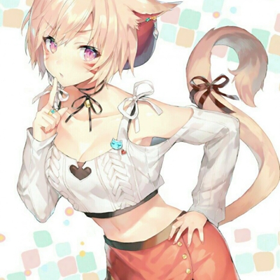 13张高清狐耳动漫女生头像 好看的二次元狐娘头像合集