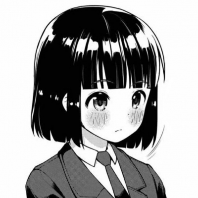 8张黑白日系动漫女生头像 适合当微信头像的来啦