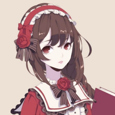 35张高清洛丽塔动漫女生头像 好看的二次元少女头像合集