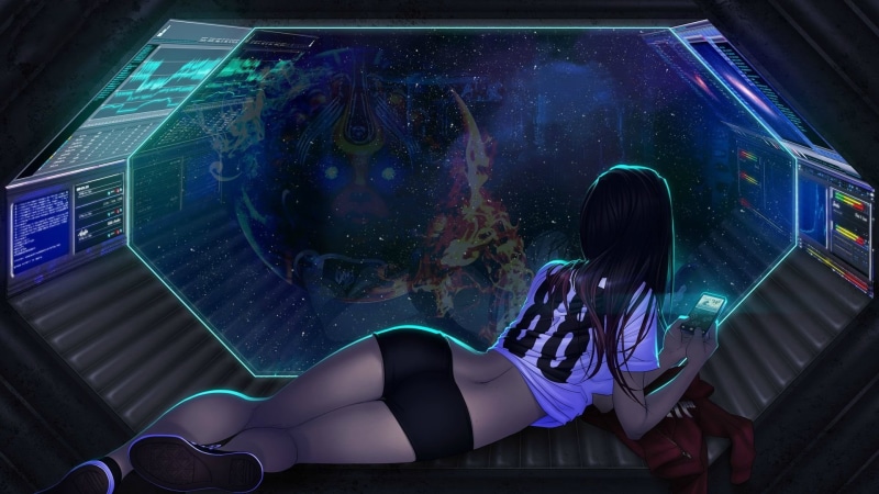 绝美的二次元太空少女壁纸合集 1080P高清无水印