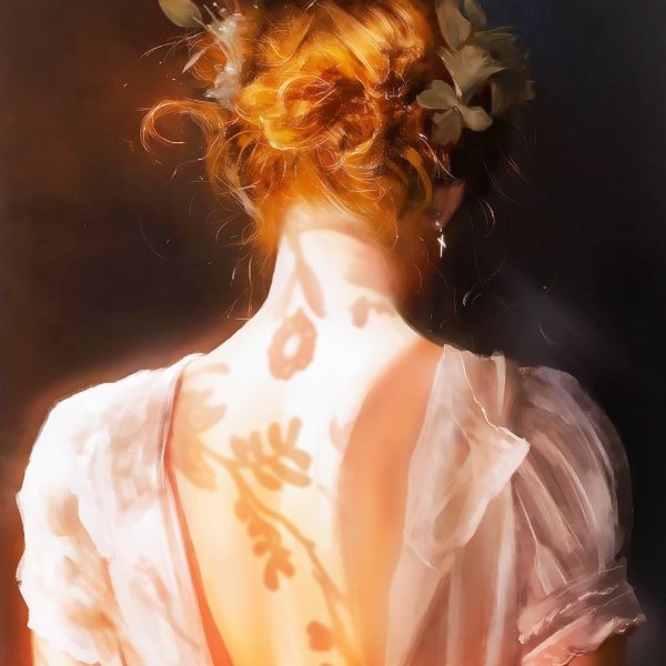 超带感！9张高清精致高冷霸气手绘女生头像