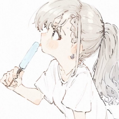 18张软萌插画女生头像合集 漫画风可爱拉满