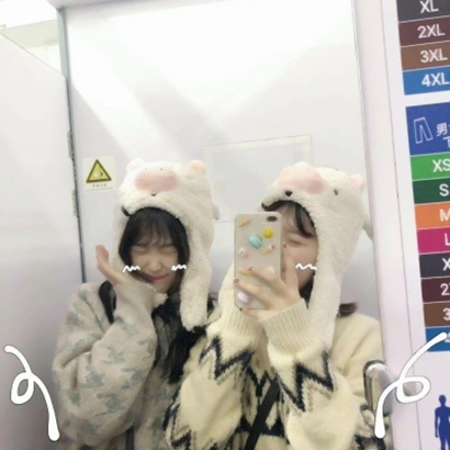 一对两张真人闺蜜头像！24张高清新潮款直接存
