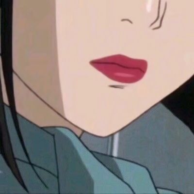 18张高清动漫女生嘴唇头像 氛围感拉满