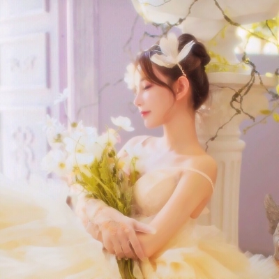 27张超美浪漫婚纱头像合集 高清氛围感拉满