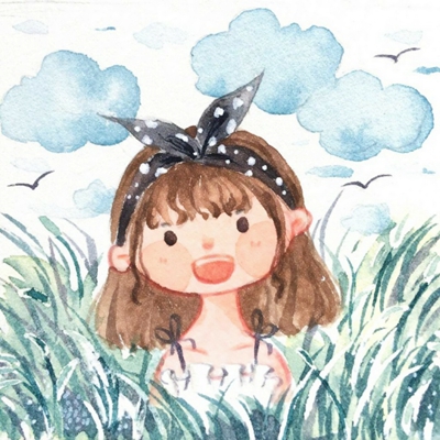 微信卡通手绘女生头像合集！9张高清可爱款任你挑