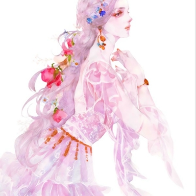 36张精致高贵手绘女生头像 高清优雅氛围感拉满