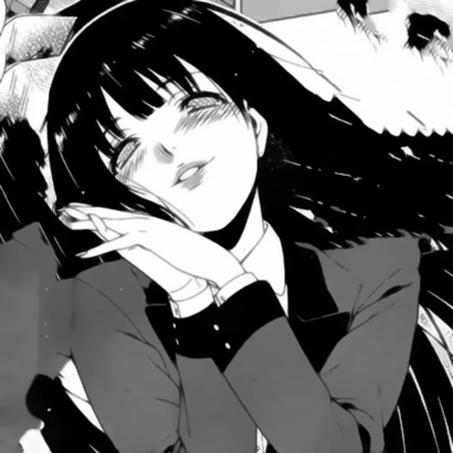 11张超丧黑白动漫女头 自带氛围感的暗黑忧郁头像