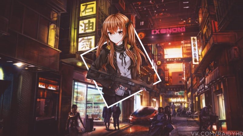 少女前线动漫壁纸合集 高清1080P画中画画风