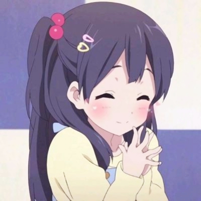 9张不同表情的可爱动漫女生头像，软萌感拉满