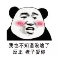 这套熊猫头表情包太萌啦！