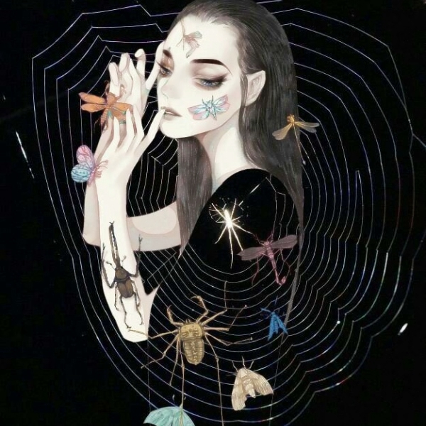 暗黑系诡异动漫女生头像！20张超清氛围感女头分享