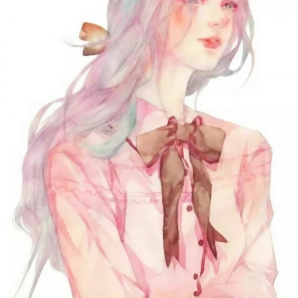 4张超清欧美个性手绘女生头像分享