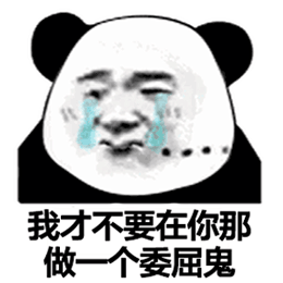 熊猫头傲娇甩人：你不用来接我啦，我现在可是好多人的小宝贝