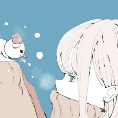 9张女生侧脸清新文艺头像 氛围感拉满的唯美插图合集