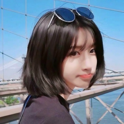12张高清有气质的女生唯美短发头像合集