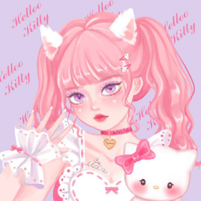 8张甜酷又可爱的动漫女生头像，快来存图