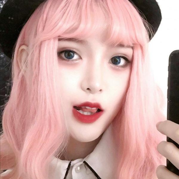 19张超高清酷酷染发女生个性头像 快存起来当头像