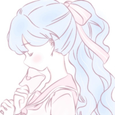 24张高清呆萌可爱的动漫女生头像 快来挑