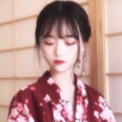 真人穿和服女生头像合集 8张高清图分享