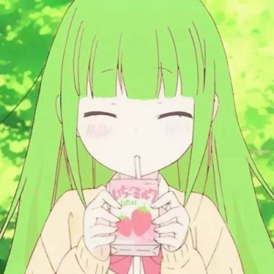 8张超治愈！女生专属可爱绿色系动漫头像合集