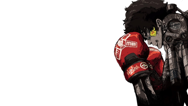 《MEGALO BOX》主角乔高清数字壁纸 纯白背景氛围感拉满