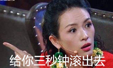 章子怡在演员的诞生里的名场面表情包合集