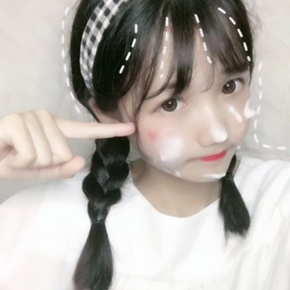 9张同一女生真实头像合集