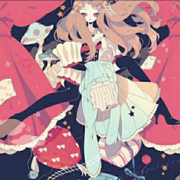 26张暗黑系动漫女生头像 自带诡异邪性的高清头像合集