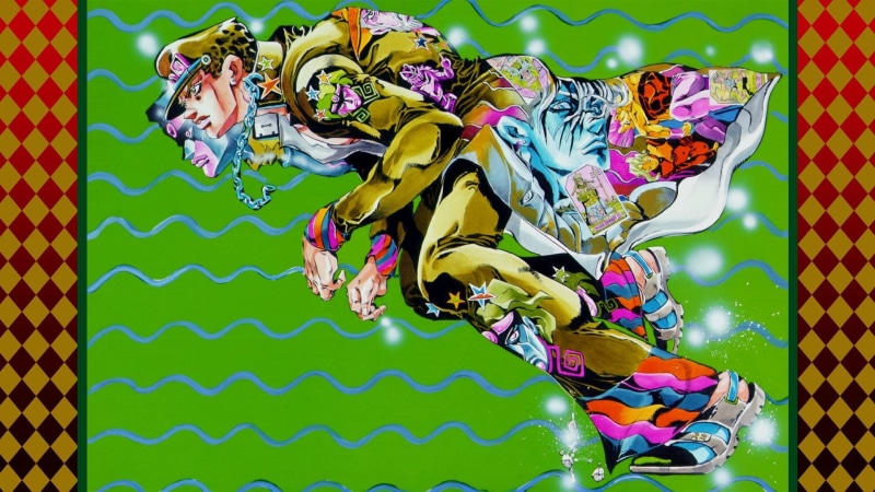 《JOJO的奇妙冒险》空条承太郎白金之星1080P高清壁纸