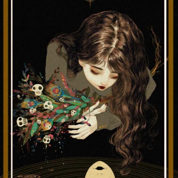 暗黑系诡异动漫女生头像！20张超清氛围感女头分享