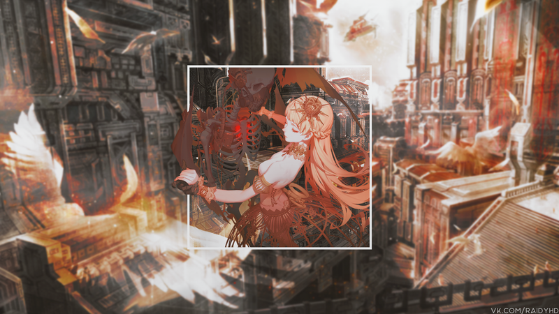 超吸睛画中画动漫少女壁纸合集