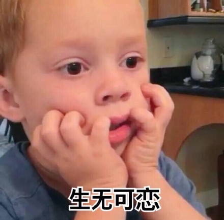 海外爆火的萌娃表情包合集