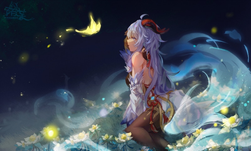 原神4K动漫壁纸合集 甘雨刻晴魈荧七七