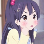 9张不同表情的可爱动漫女生头像，软萌感拉满