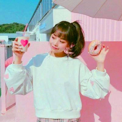 35张粉色系女生头像合集 高清可爱又软萌