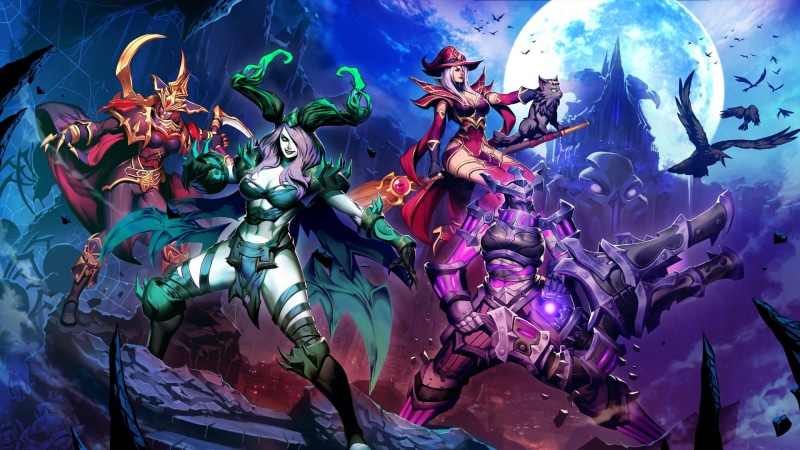 多款游戏美少女数字壁纸合集