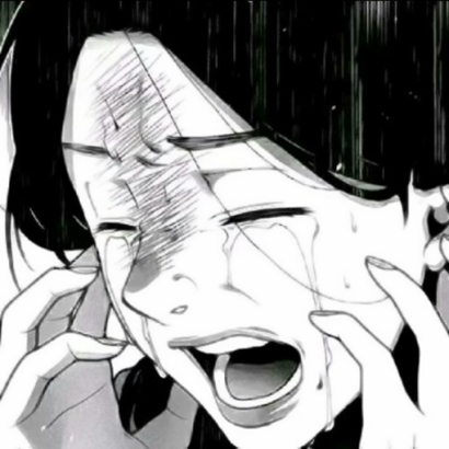 黑白动漫女生丧系头像合集 22张高清emo风格黑白动漫女头