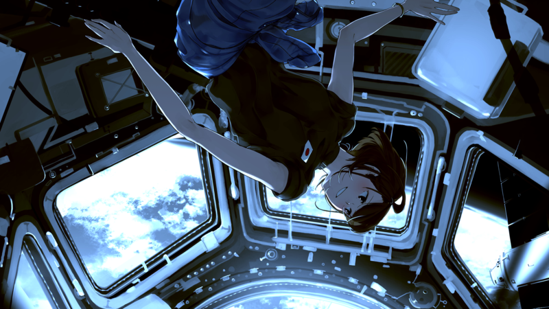 绝美太空少女壁纸合集