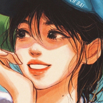 9张氛围感拉满的文艺漫画女生头像