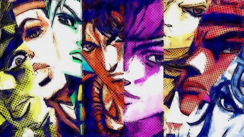 乔家全员登场！JOJO系列高清壁纸合集