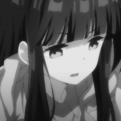 20张霸气高冷黑白动漫女生头像 高清无水印合集