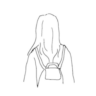 抖音热门可爱简笔画女生头像 共14张