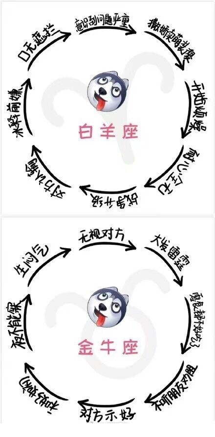 12星座生气时的样子，看完发现全中了？