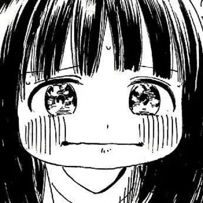 14张黑白漫画风动漫女生头像 质感拉满